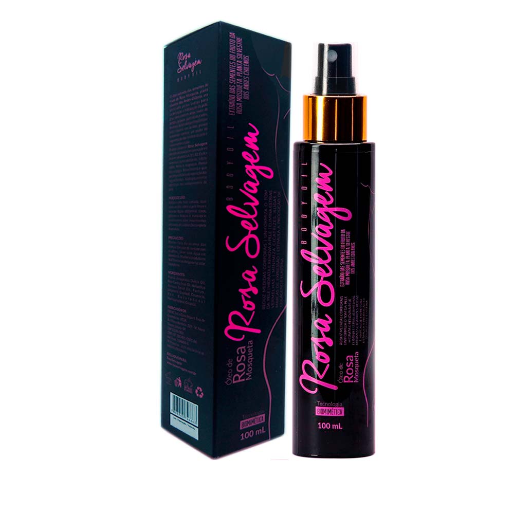 Super Clareador de Manchas e Estrias Rosa Selvagem 100ml